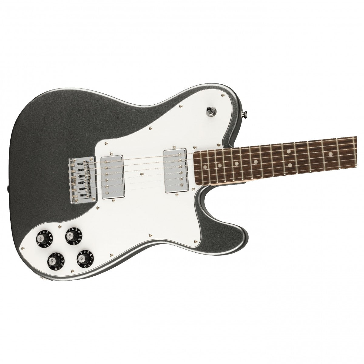 Đàn Guitar Điện Squier Affinity Series Telecaster Deluxe, Laurel Fingerboard, Charcoal Frost Metallic-Mai Nguyên Music