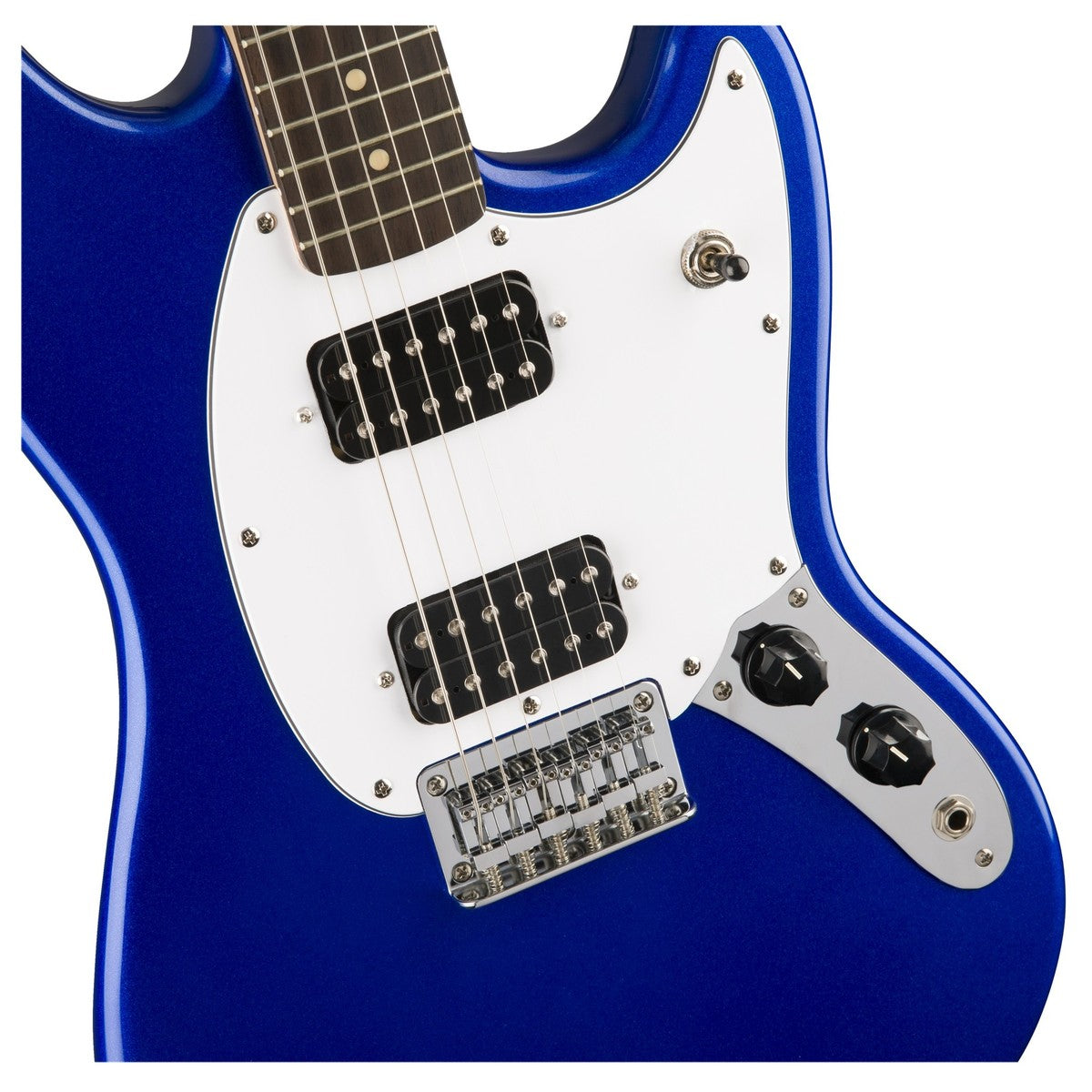 Đàn Guitar Điện Squier Bullet Mustang HH, Laurel Fingerboard, Imperial Blue-Mai Nguyên Music