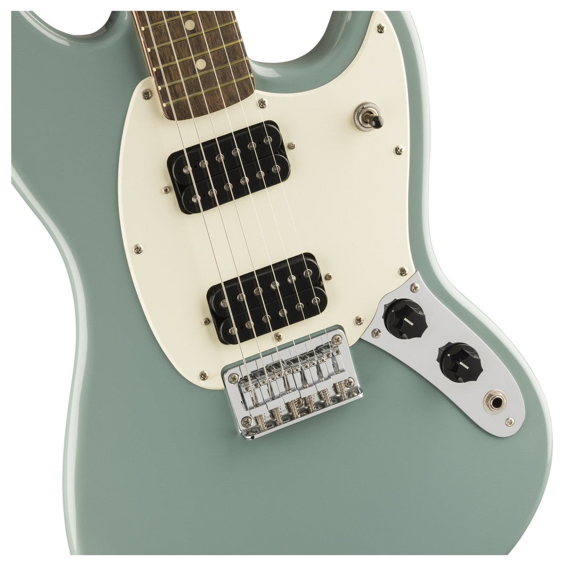 Đàn Guitar Điện Squier Bullet Mustang HH, Laurel Fingerboard, Sonic Gray-Mai Nguyên Music