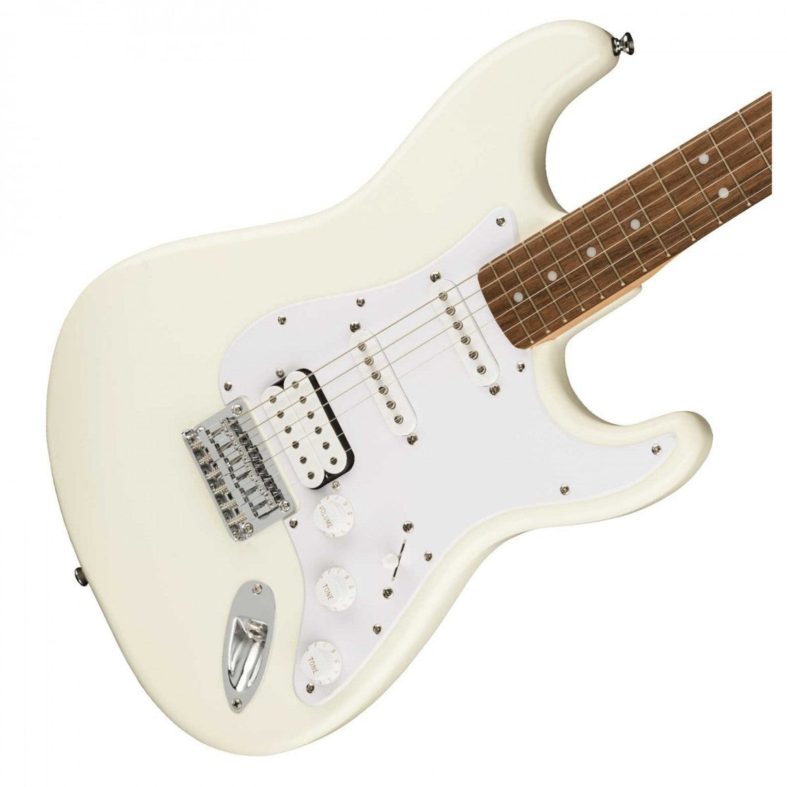 Đàn Guitar Điện Squier Bullet Stratocaster HSS, Laurel Fingerboard, Arctic White-Mai Nguyên Music