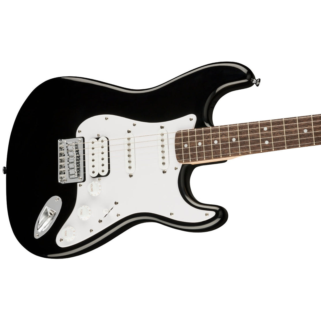 Đàn Guitar Điện Squier Bullet Stratocaster HT HSS, Laurel Fingerboard, Black-Mai Nguyên Music