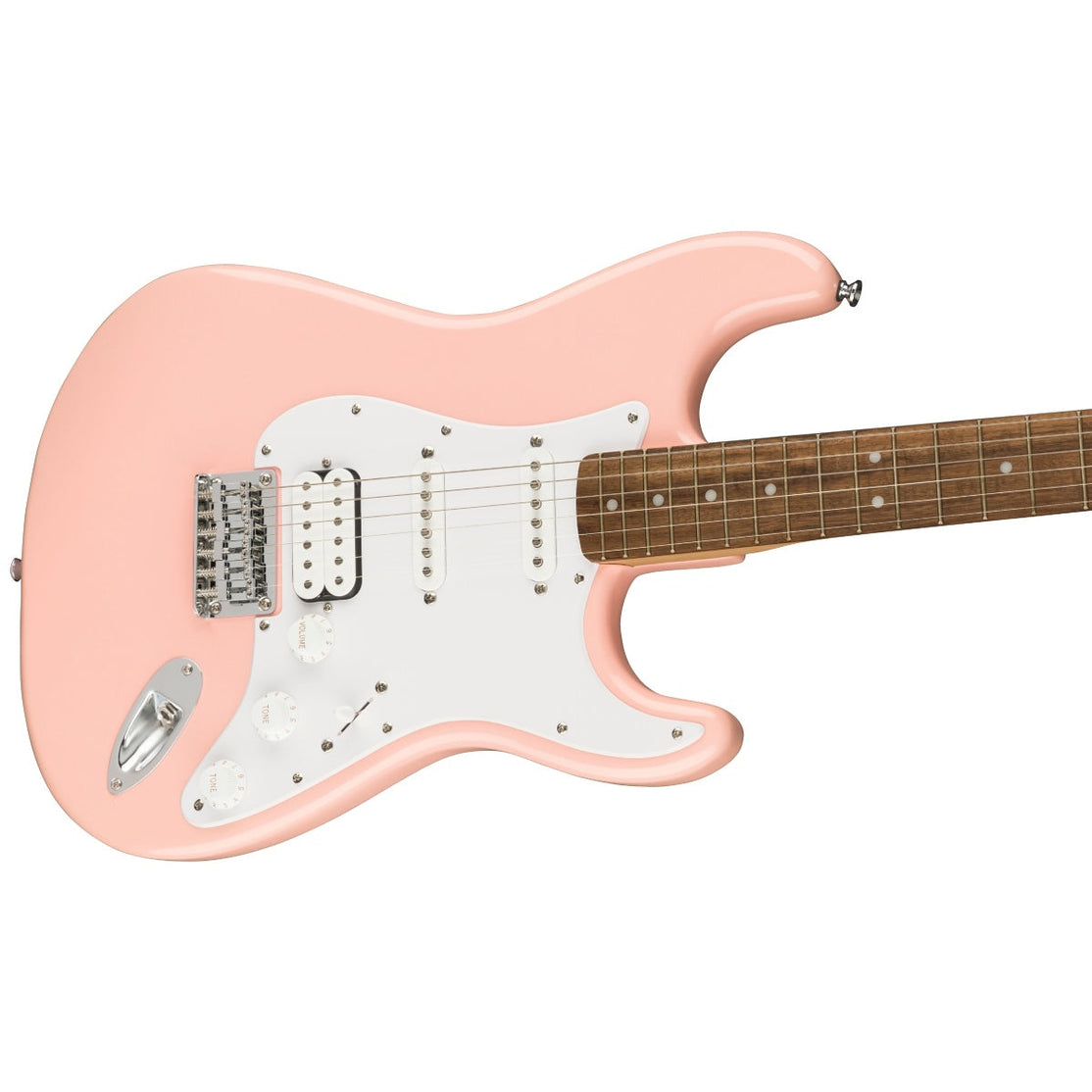 Đàn Guitar Điện Squier Bullet Stratocaster HT HSS, Laurel Fingerboard, Shell Pink-Mai Nguyên Music