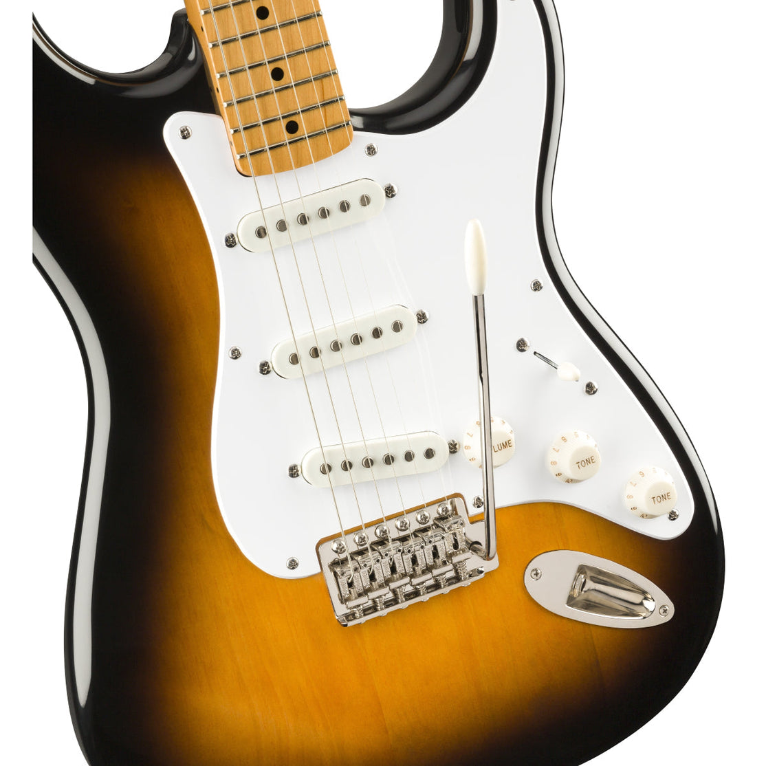 Đàn Guitar Điện Squier Classic Vibe 50s Stratocaster, Maple Fingerboard, 2-Color Sunburst-Mai Nguyên Music