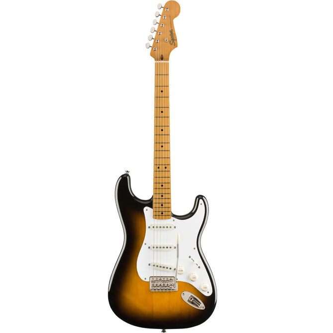 Đàn Guitar Điện Squier Classic Vibe 50s Stratocaster, Maple Fingerboard, 2-Color Sunburst-Mai Nguyên Music