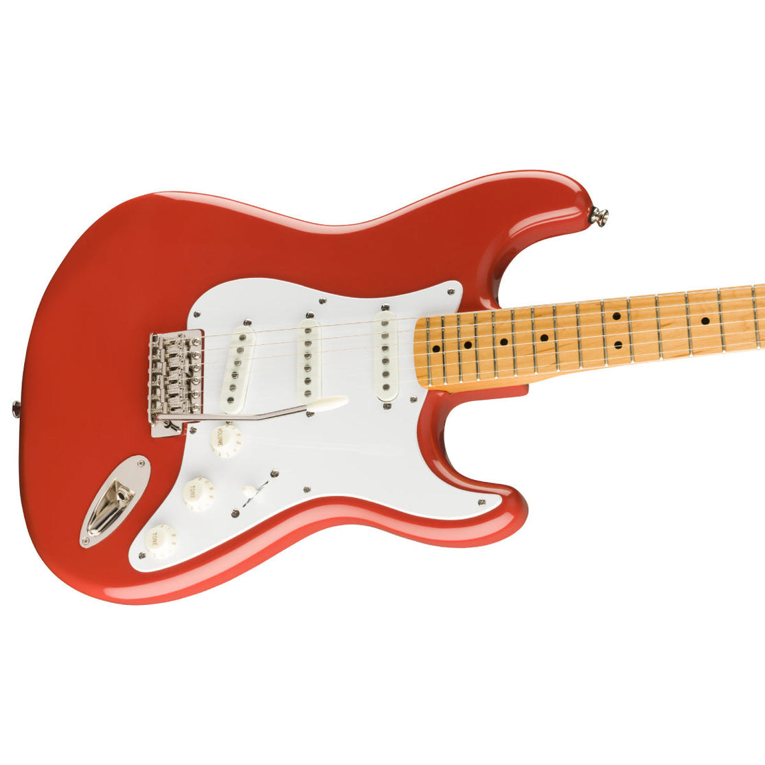 Đàn Guitar Điện Squier Classic Vibe 50s Stratocaster, Maple Fingerboard, Fiesta Red-Mai Nguyên Music
