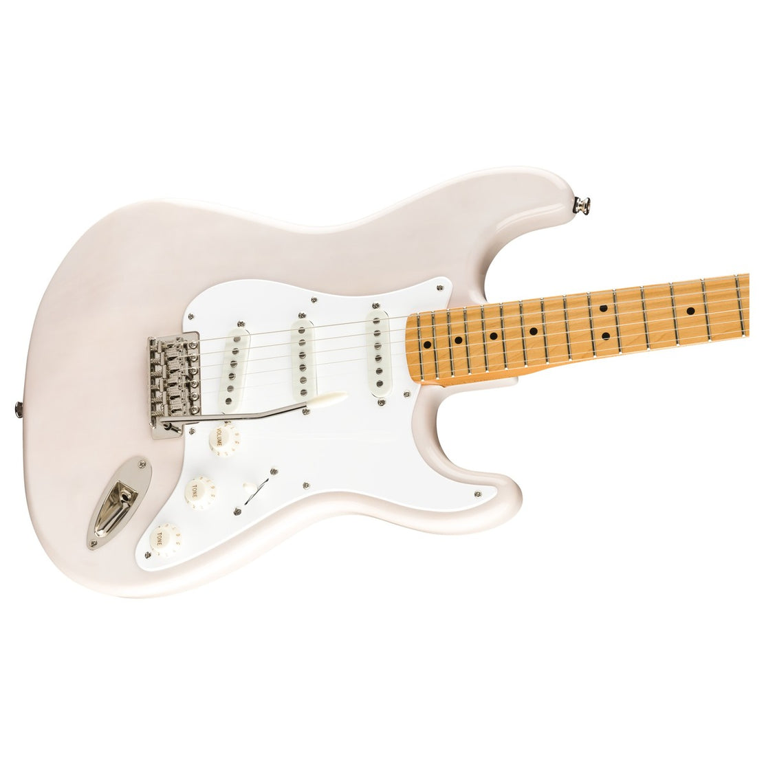 Đàn Guitar Điện Squier Classic Vibe 50s Stratocaster, Maple Fingerboard, White Blonder-Mai Nguyên Music