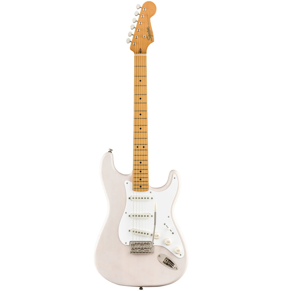 Đàn Guitar Điện Squier Classic Vibe 50s Stratocaster, Maple Fingerboard, White Blonder-Mai Nguyên Music