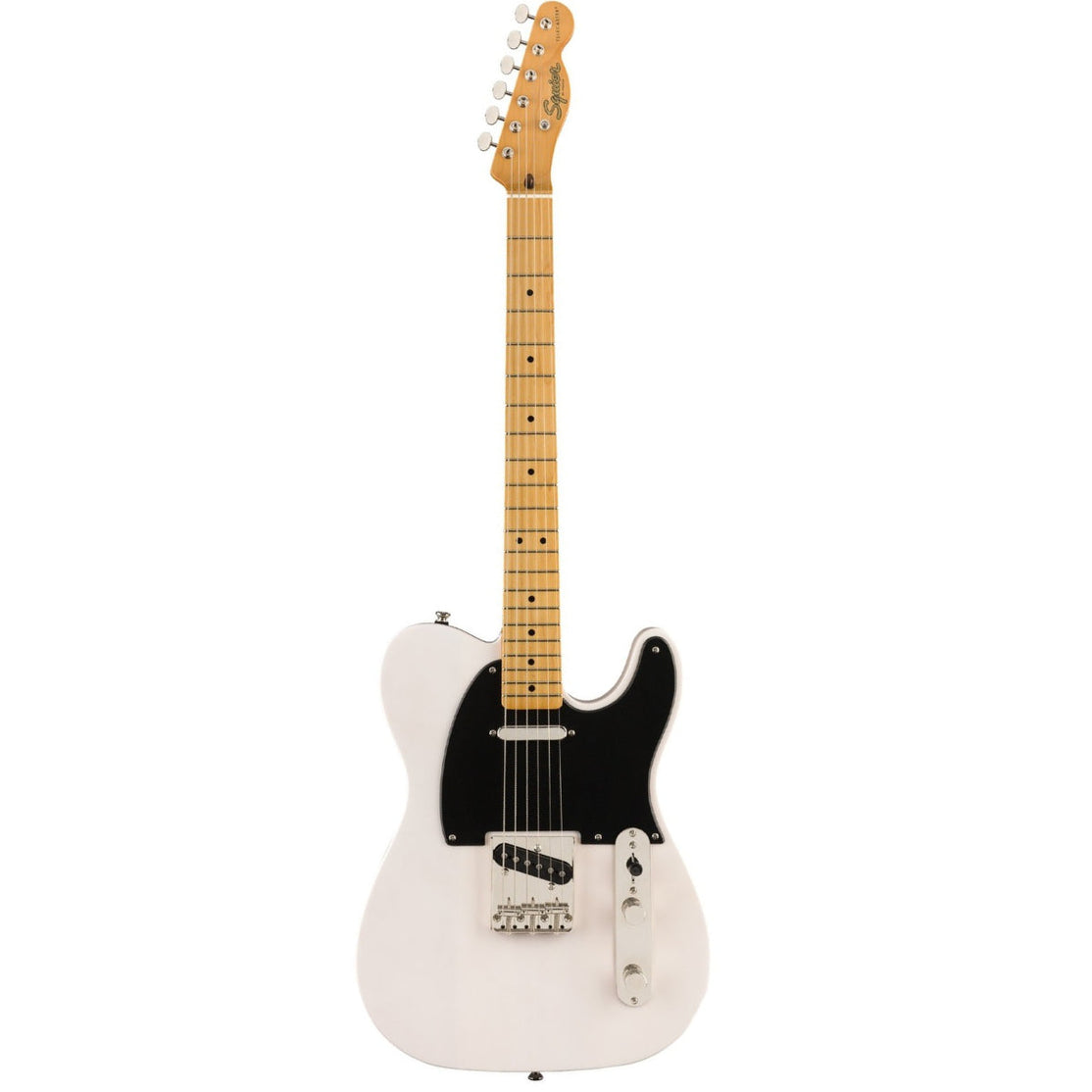 Đàn Guitar Điện Squier Classic Vibe 50s Telecaster, Maple Fingerboard, White Blonde-Mai Nguyên Music
