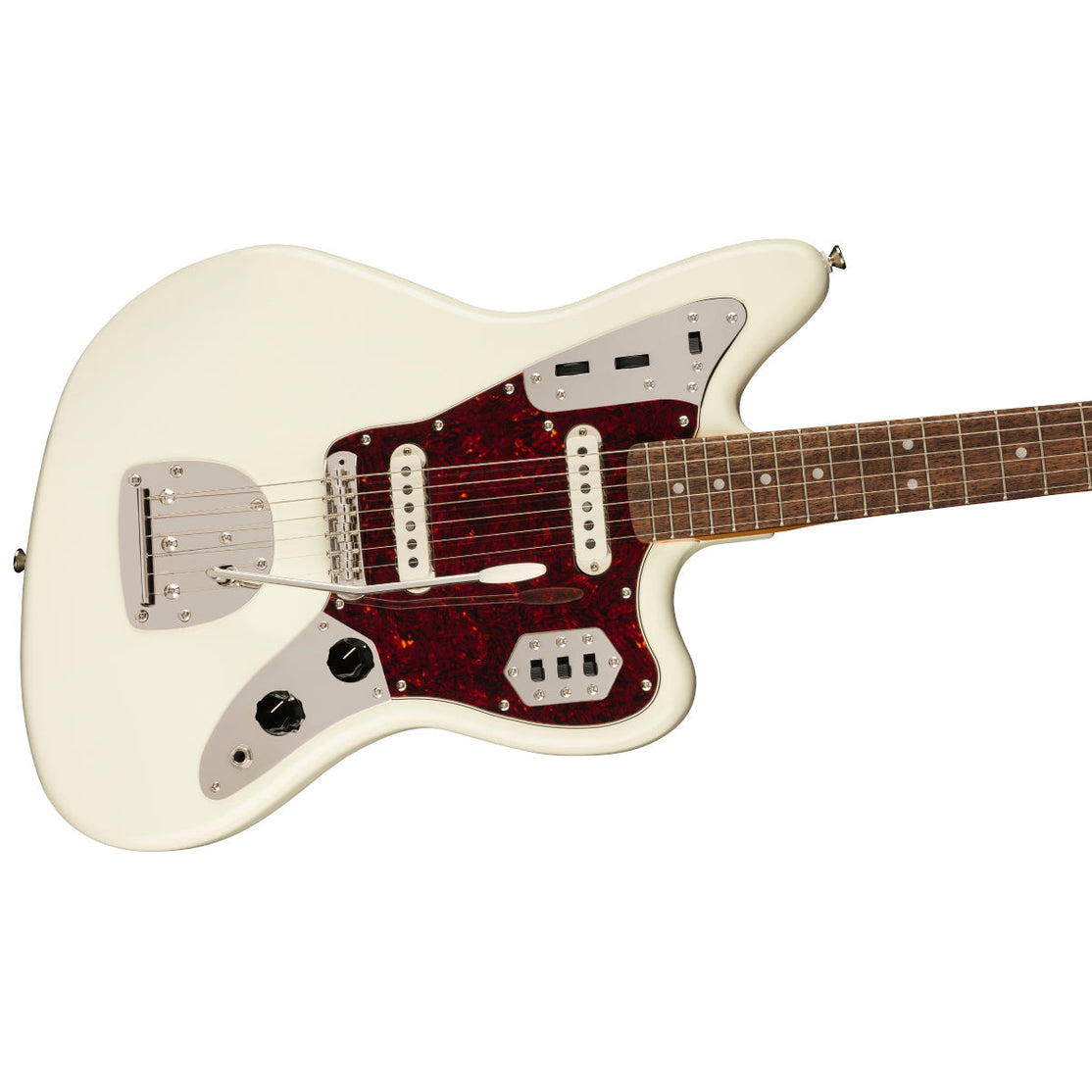 Đàn Guitar Điện Squier Classic Vibe 60s Jaguar, Laurel Fingerboard, Olympic White-Mai Nguyên Music