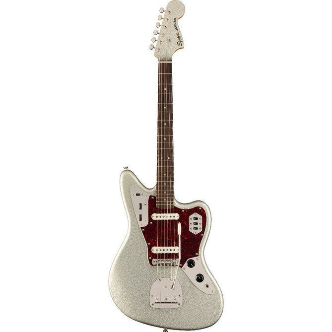 Đàn Guitar Điện Squier Classic Vibe 60s Jaguar, Laurel Fingerboard, Silver Sparkle-Mai Nguyên Music