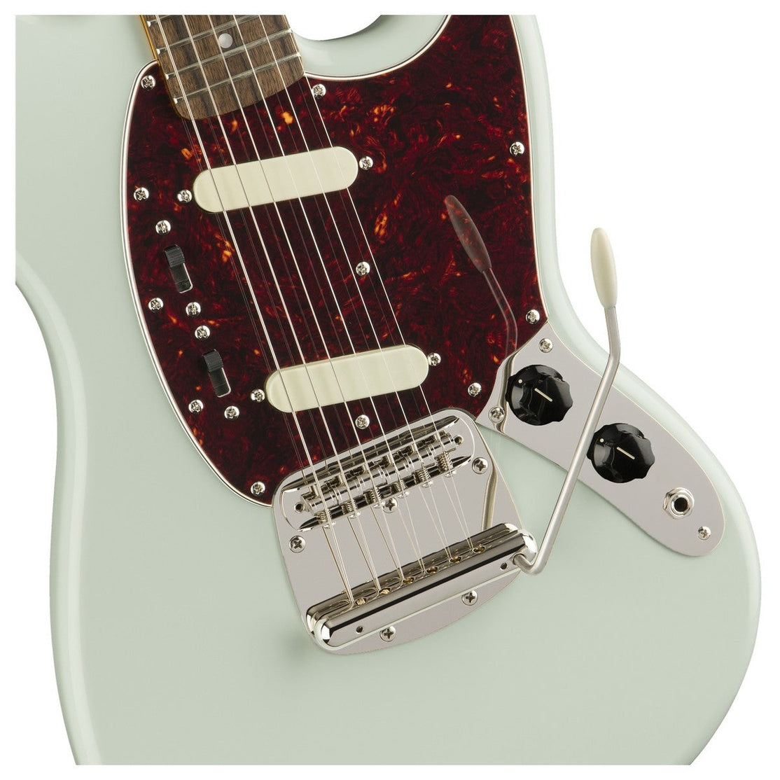 Đàn Guitar Điện Squier Classic Vibe 60s Mustang, Laurel Fingerboard, Sonic Blue-Mai Nguyên Music