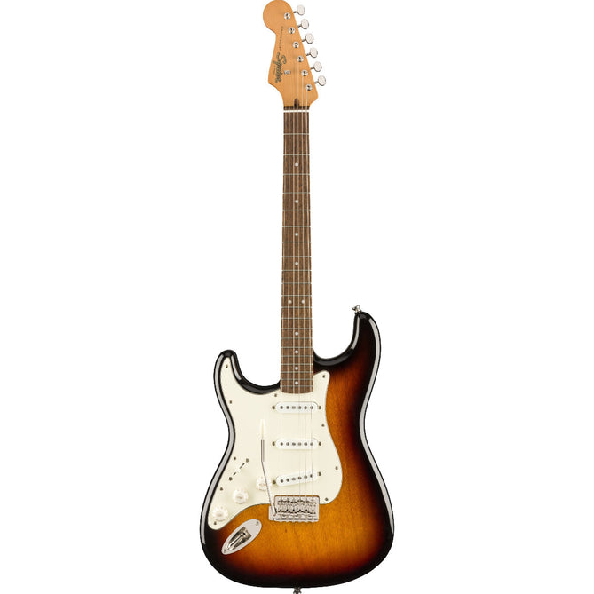 Đàn Guitar Điện Squier Classic Vibe 60s Stratocaster, Left-Handed, 3-Color Sunburst-Mai Nguyên Music
