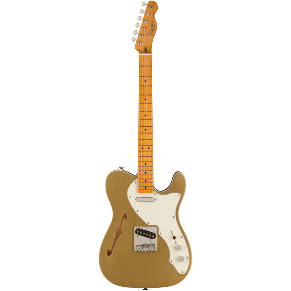 Đàn Guitar Điện Squier Classic Vibe 60s Telecaster Thinline, Maple Fingerboard, Aztec Gold-Mai Nguyên Music