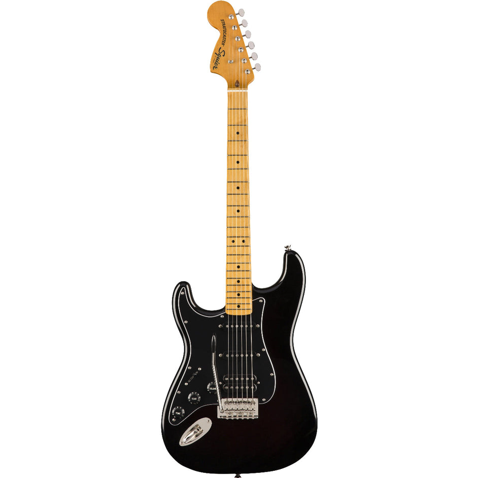 Đàn Guitar Điện Squier Classic Vibe 70s Stratocaster HSS, Left-Handed, Black-Mai Nguyên Music