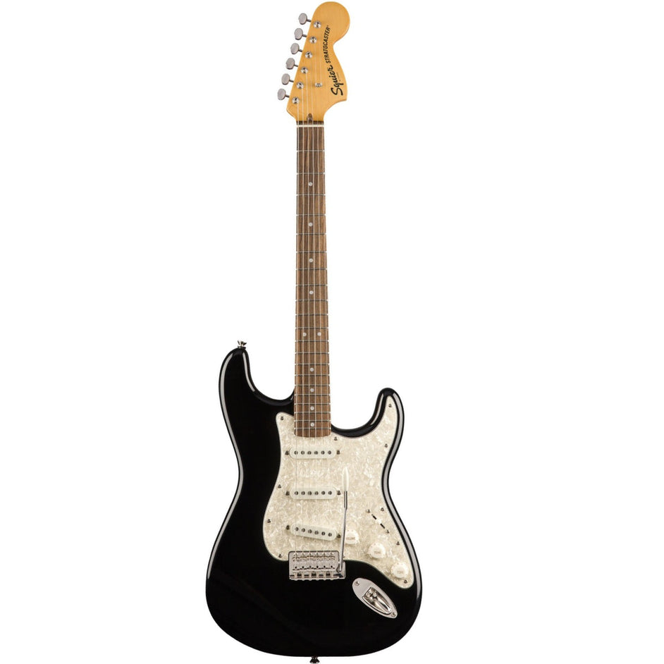 Đàn Guitar Điện Squier Classic Vibe 70s Stratocaster, Laurel Fingerboard, Black-Mai Nguyên Music