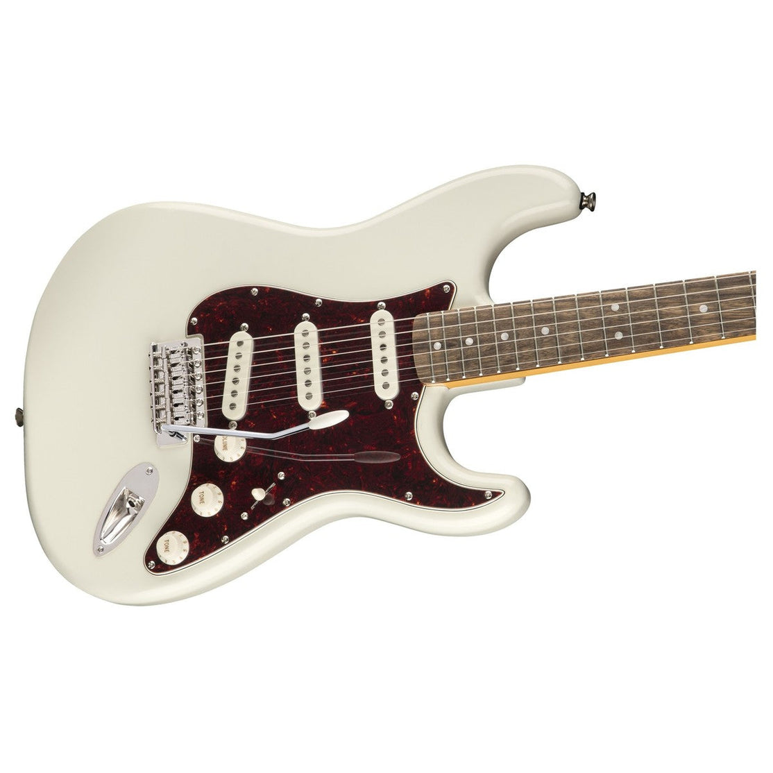 Đàn Guitar Điện Squier Classic Vibe 70s Stratocaster, Laurel Fingerboard, Olympic White-Mai Nguyên Music