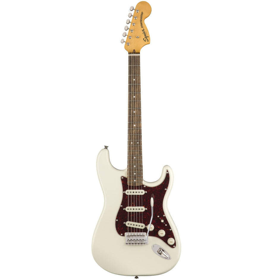 Đàn Guitar Điện Squier Classic Vibe 70s Stratocaster, Laurel Fingerboard, Olympic White-Mai Nguyên Music