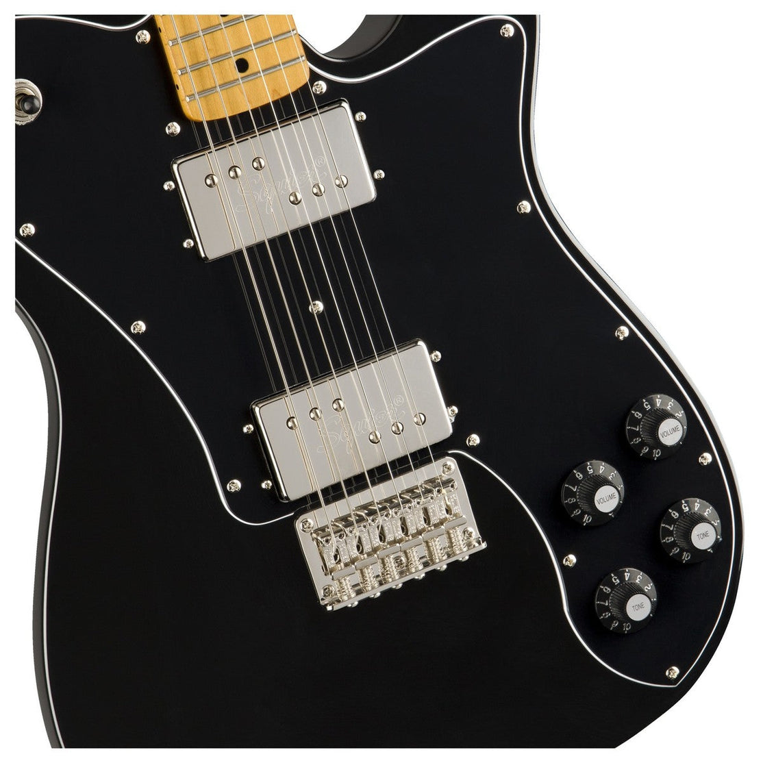 Đàn Guitar Điện Squier Classic Vibe 70s Telecaster Deluxe, Maple Fingerboard, Black-Mai Nguyên Music