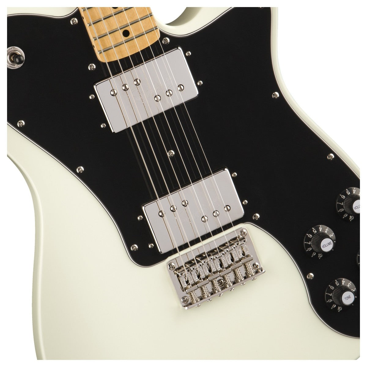 Đàn Guitar Điện Squier Classic Vibe 70s Telecaster Deluxe, Maple Fingerboard, Olympic White-Mai Nguyên Music