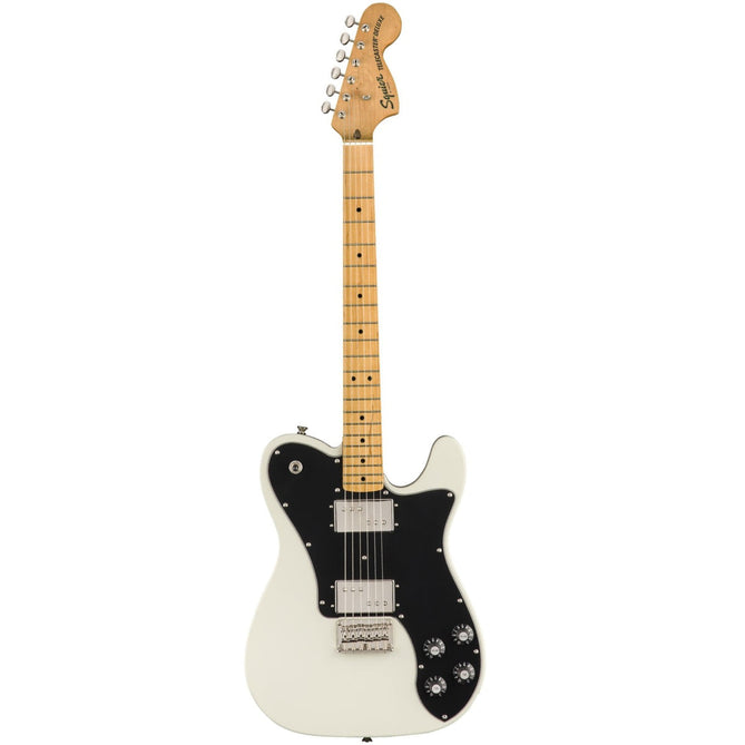 Đàn Guitar Điện Squier Classic Vibe 70s Telecaster Deluxe, Maple Fingerboard, Olympic White-Mai Nguyên Music