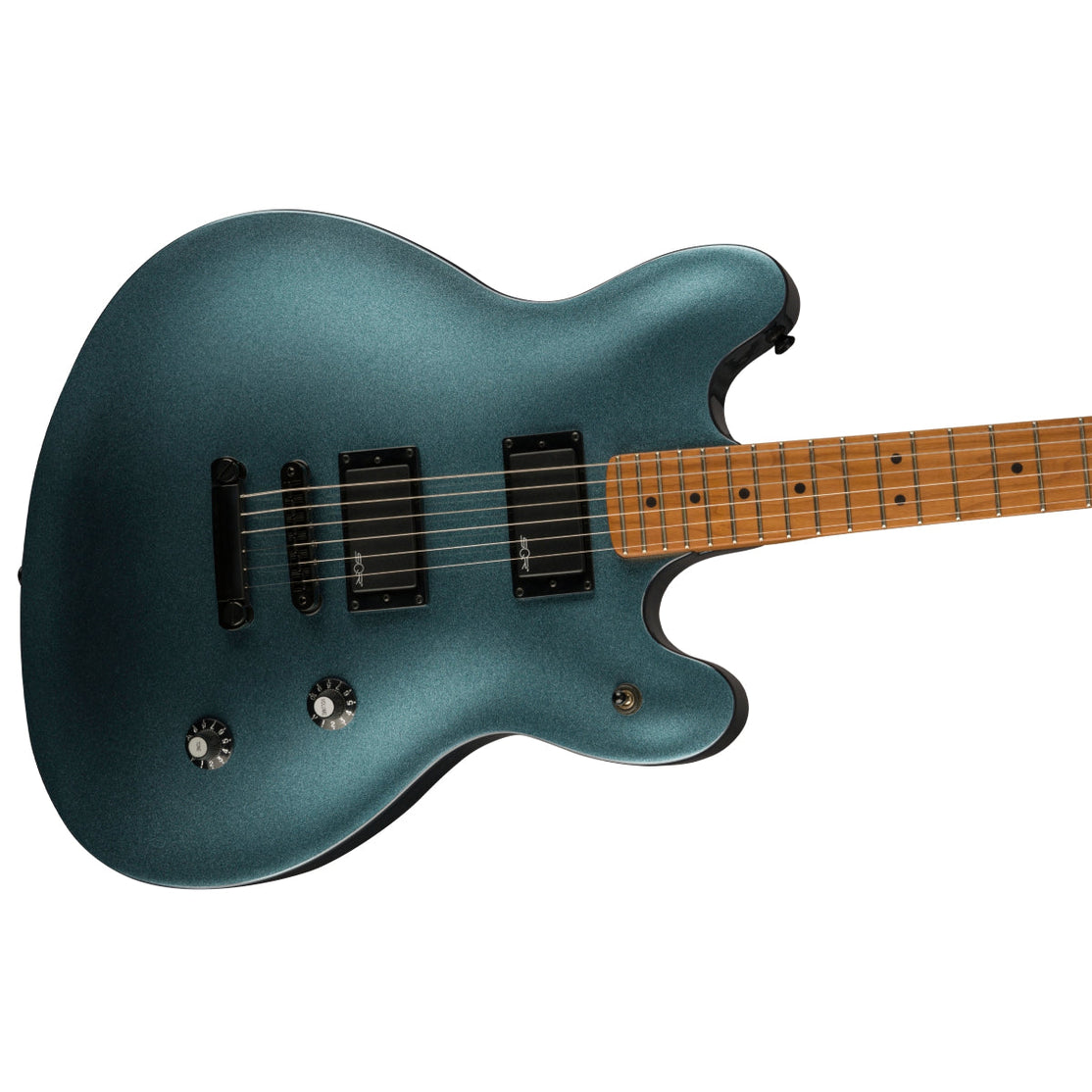 Đàn Guitar Điện Squier Contemporary Active Starcaster, Roasted Maple Fingerboard, Gunmetal Metallic-Mai Nguyên Music