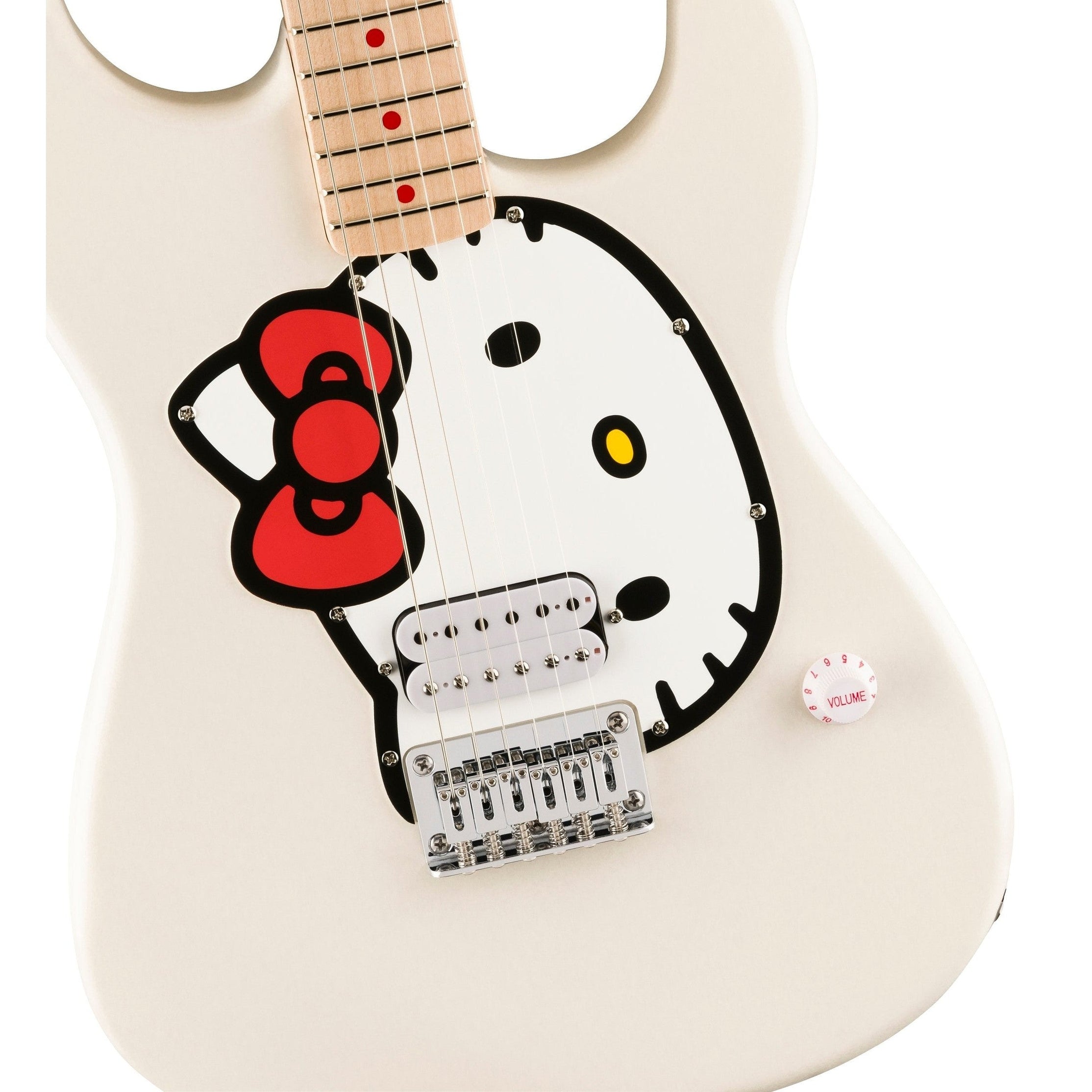 Đàn Guitar Điện Squier Hello Kitty Stratocaster-Mai Nguyên Music