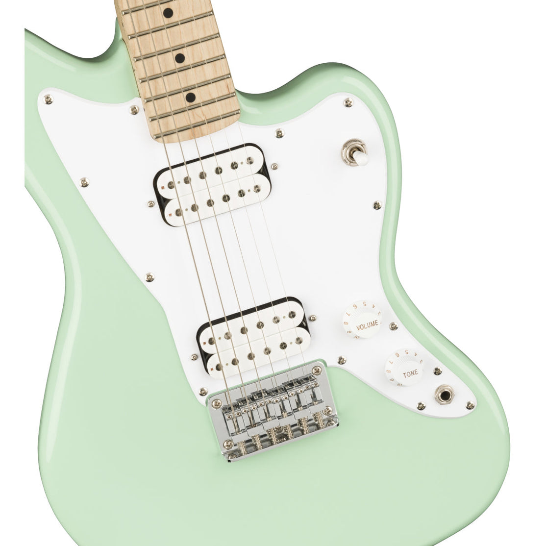 Đàn Guitar Điện Squier Mini Jazzmaster HH, Maple Fingerboard, Surf Green-Mai Nguyên Music