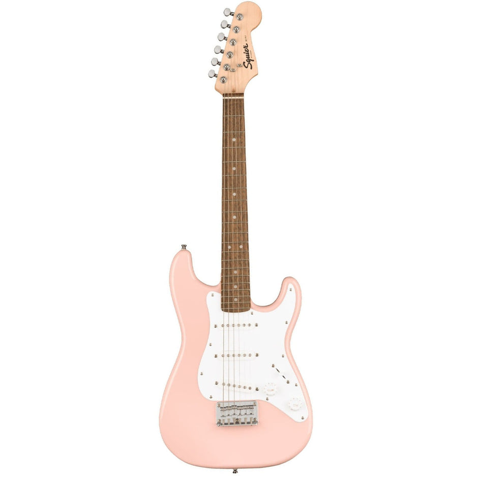 Đàn Guitar Điện Squier Mini Stratocaster, Laurel Fingerboard, Shell Pink-Mai Nguyên Music