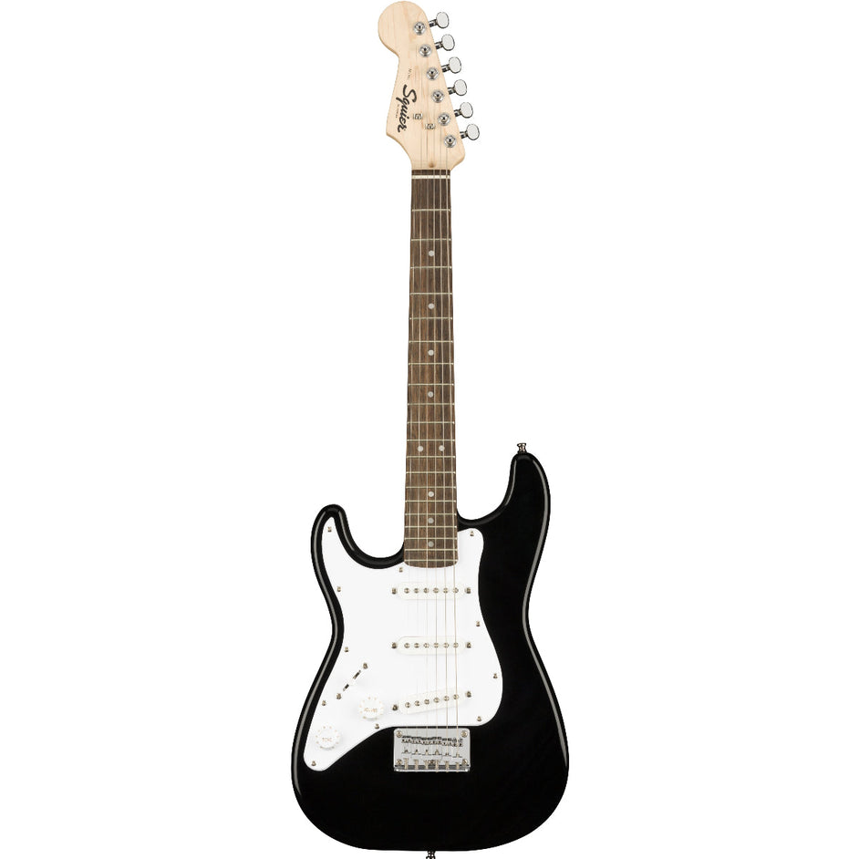 Đàn Guitar Điện Squier Mini Stratocaster Left-Handed, Laurel Fingerboard, Black-Mai Nguyên Music