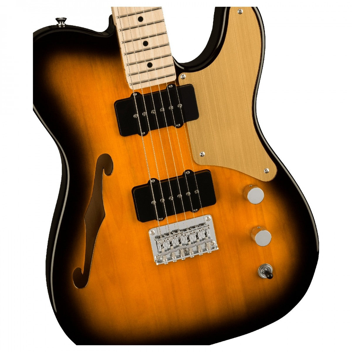 Đàn Guitar Điện Squier Paranormal Cabronita Telecaster Thinline, Maple Fingerboard, 2-Color Sunburst-Mai Nguyên Music