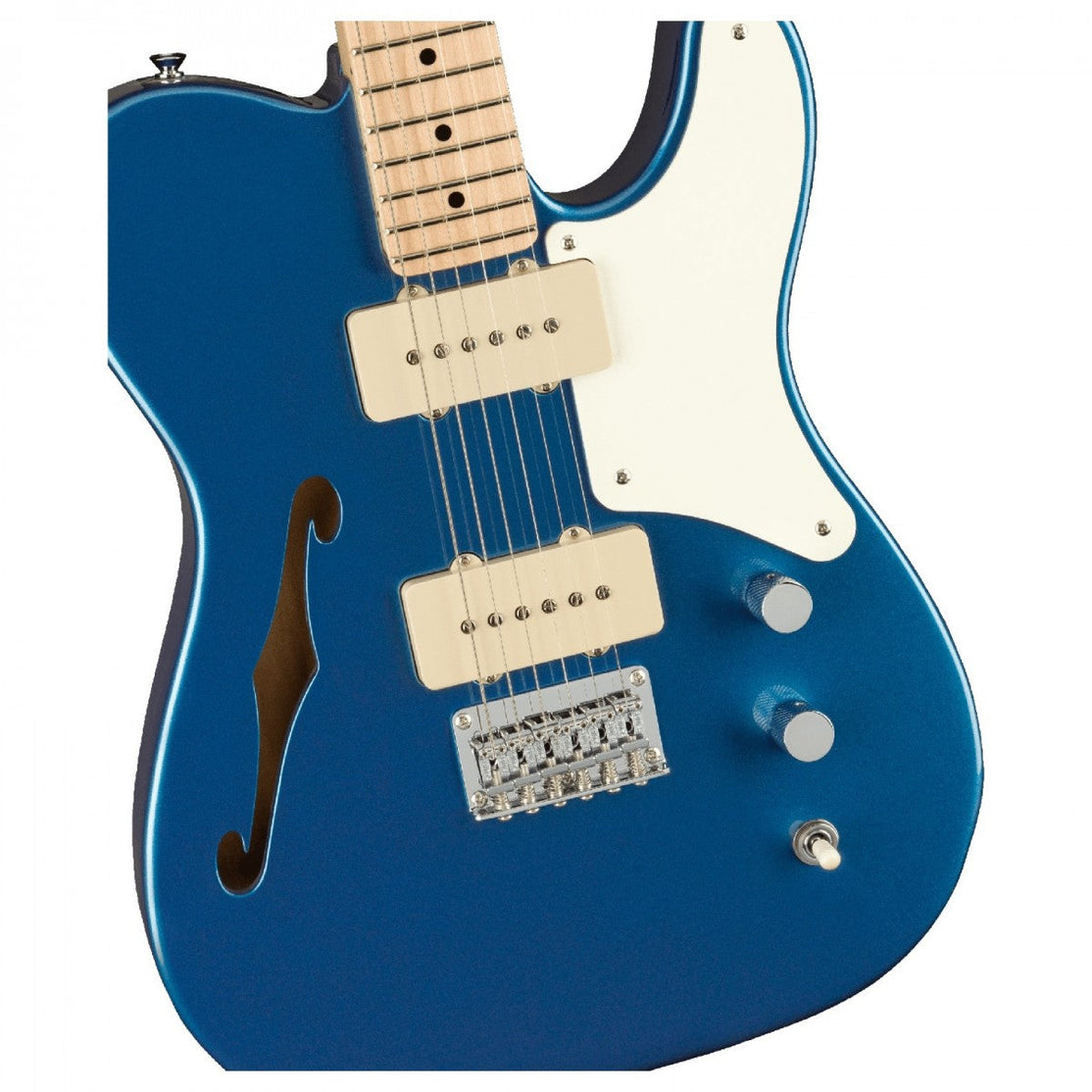 Đàn Guitar Điện Squier Paranormal Cabronita Telecaster Thinline, Maple Fingerboard, Lake Placid Blue-Mai Nguyên Music