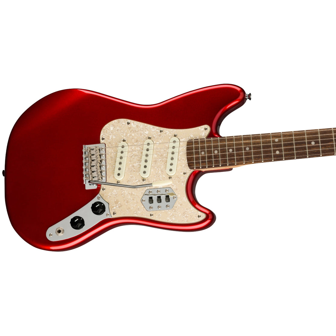 Đàn Guitar Điện Squier Paranormal Cyclone, Laurel Fingerboard, Candy Apple Red-Mai Nguyên Music