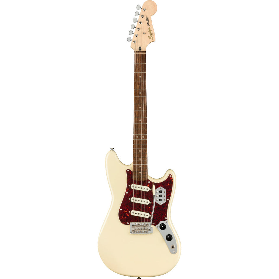 Đàn Guitar Điện Squier Paranormal Cyclone, Laurel Fingerboard, Pearl White-Mai Nguyên Music