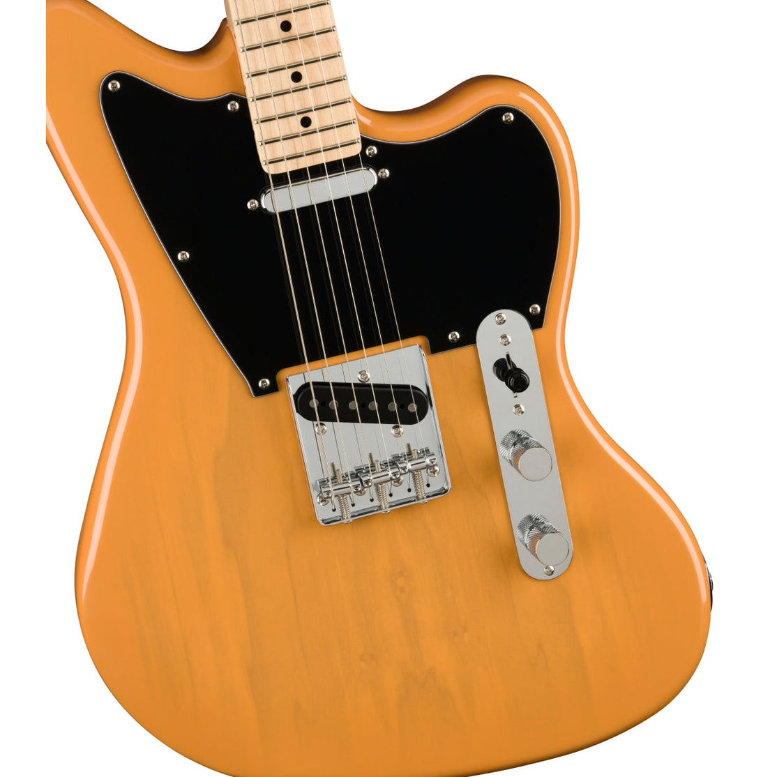 Đàn Guitar Điện Squier Paranormal Offset Telecaster, Maple Fingerboard, Butterscotch Blonde-Mai Nguyên Music