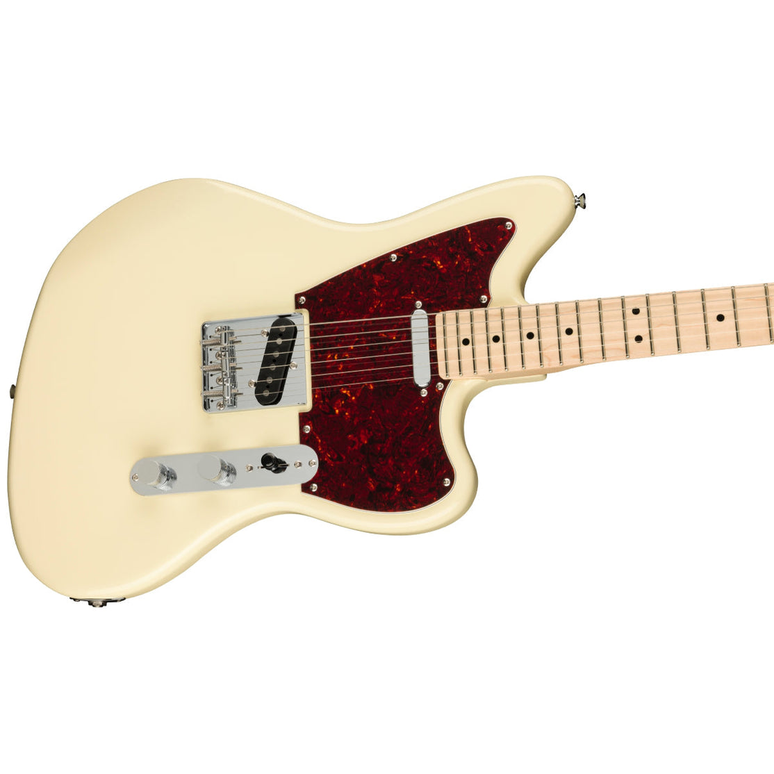 Đàn Guitar Điện Squier Paranormal Offset Telecaster, Maple Fingerboard, Olympic White-Mai Nguyên Music