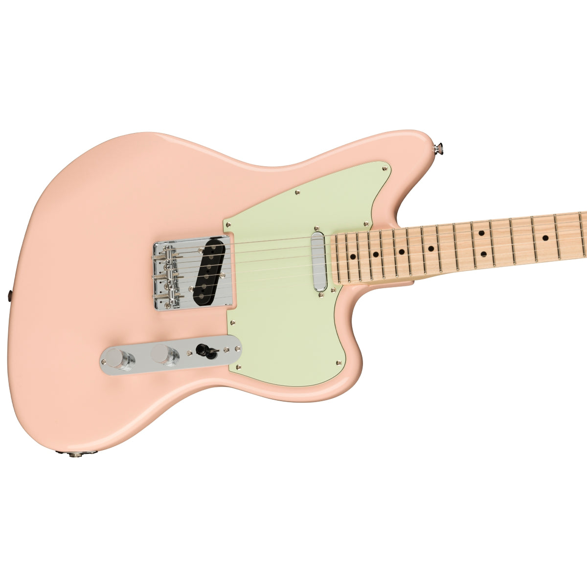 Đàn Guitar Điện Squier Paranormal Offset Telecaster, Maple Fingerboard, Shell Pink-Mai Nguyên Music