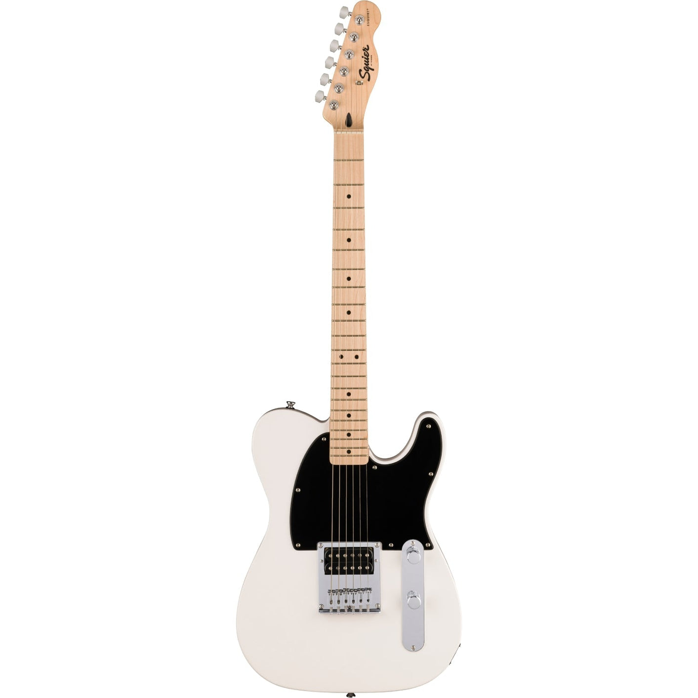 Đàn Guitar Điện Squier Sonic Esquire H, Arctic White w/Maple Fingerboard-Mai Nguyên Music