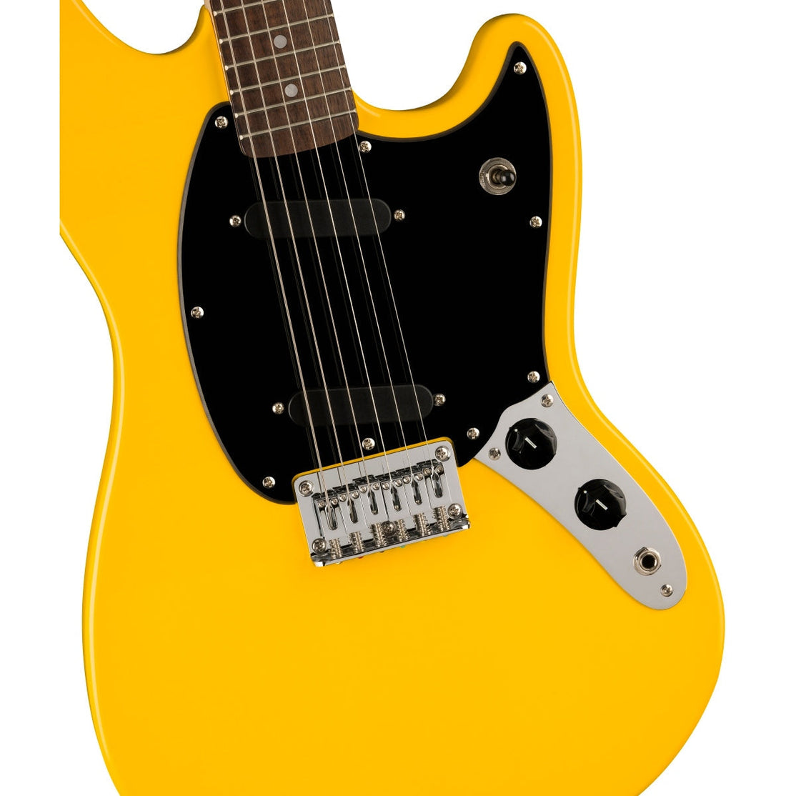 Đàn Guitar Điện Squier Sonic Mustang, Graffiti Yellow w/Laurel Fingerboard-Mai Nguyên Music