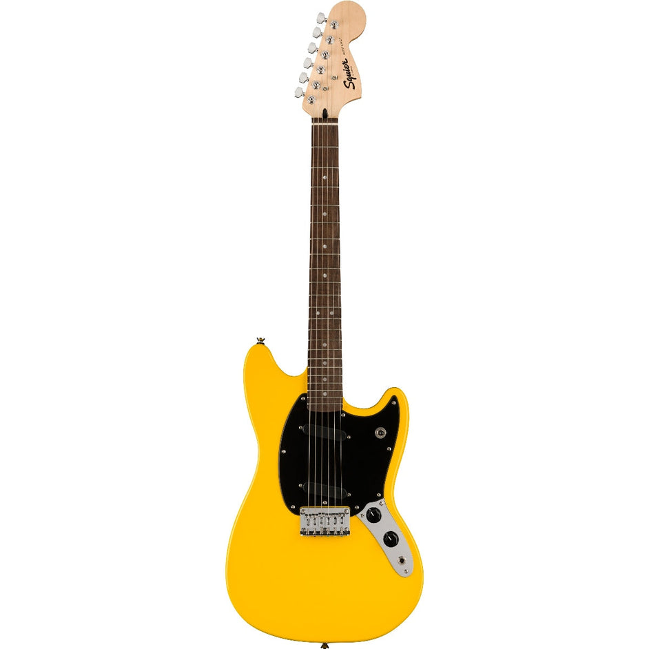 Đàn Guitar Điện Squier Sonic Mustang, Graffiti Yellow w/Laurel Fingerboard-Mai Nguyên Music