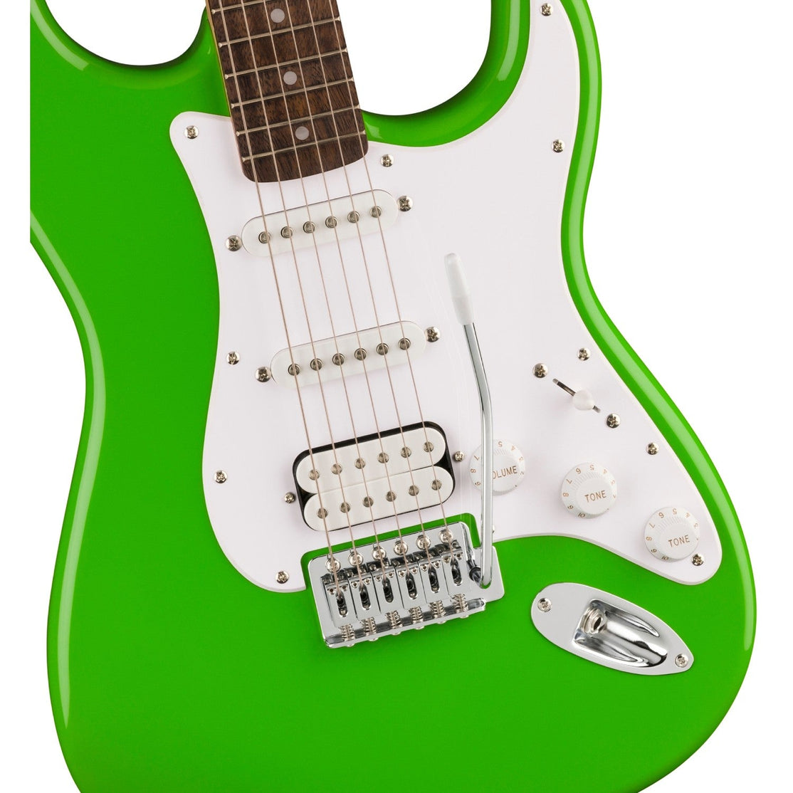Đàn Guitar Điện Squier Sonic Stratocaster HSS, Lime Green w/Laurel Fingerboard-Mai Nguyên Music