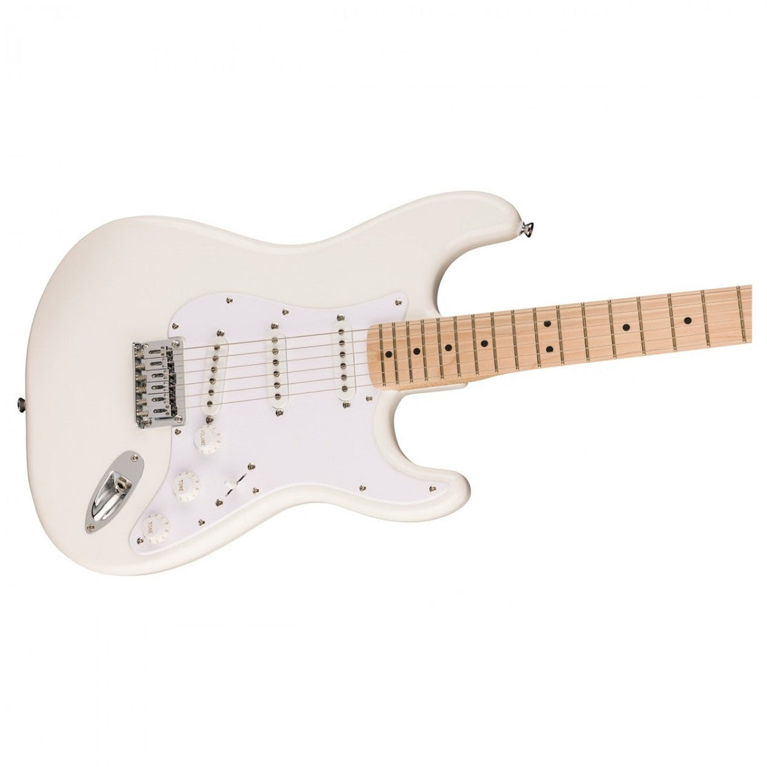 Đàn Guitar Điện Squier Sonic Stratocaster HT, Arctic White w/Maple Fingerboard-Mai Nguyên Music