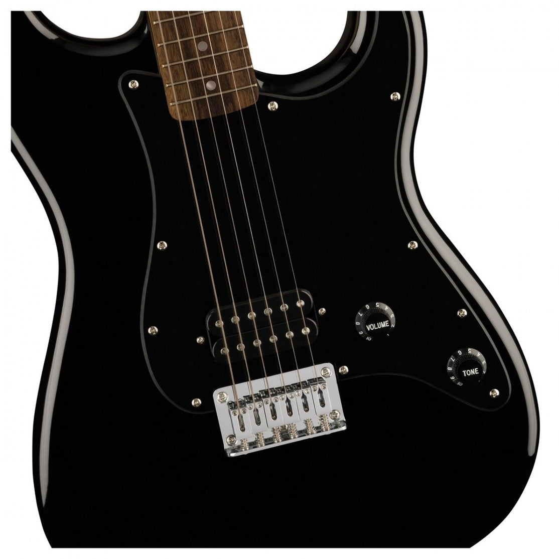 Đàn Guitar Điện Squier Sonic Stratocaster HT H, Black w/Laurel Fingerboard-Mai Nguyên Music