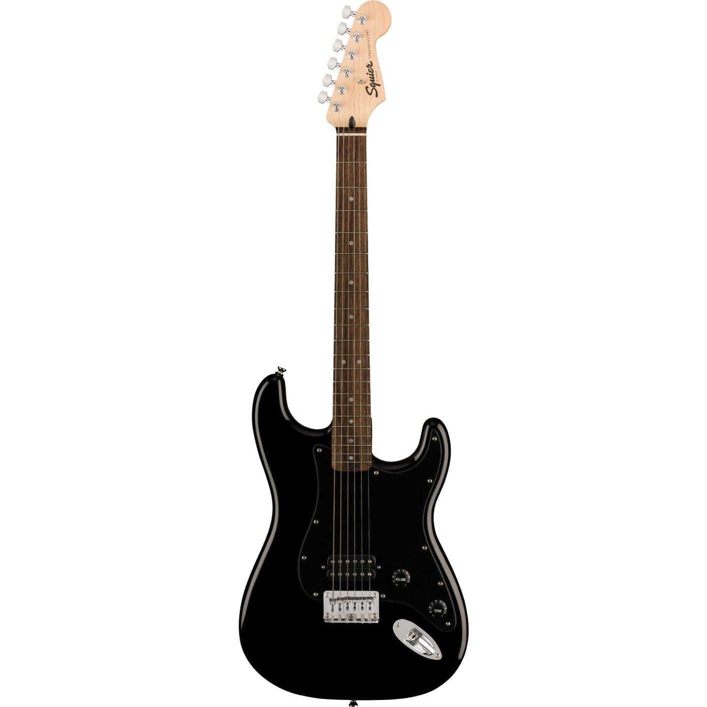 Đàn Guitar Điện Squier Sonic Stratocaster HT H, Black w/Laurel Fingerboard-Mai Nguyên Music