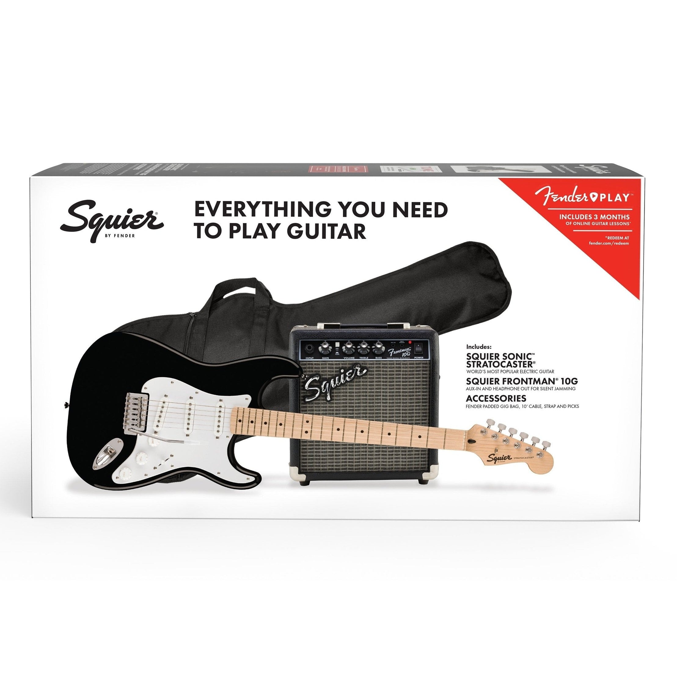 Đàn Guitar Điện Squier Sonic Stratocaster Pack-Mai Nguyên Music