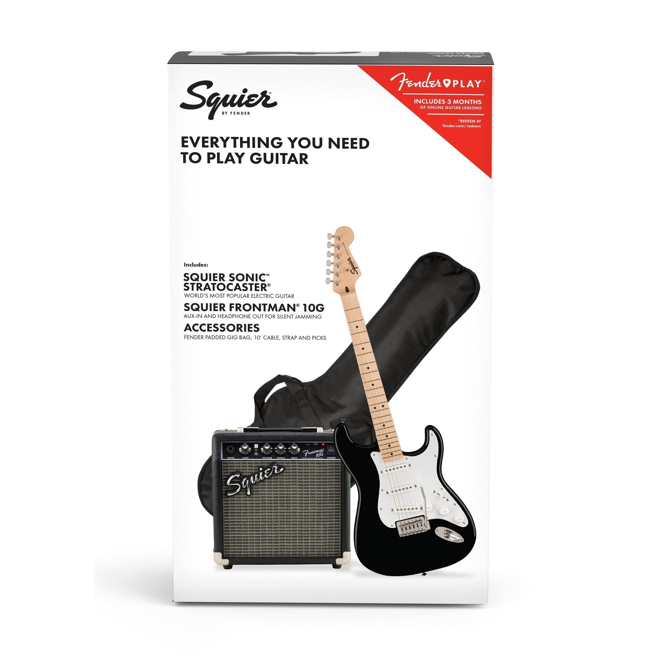 Đàn Guitar Điện Squier Sonic Stratocaster Pack-Mai Nguyên Music