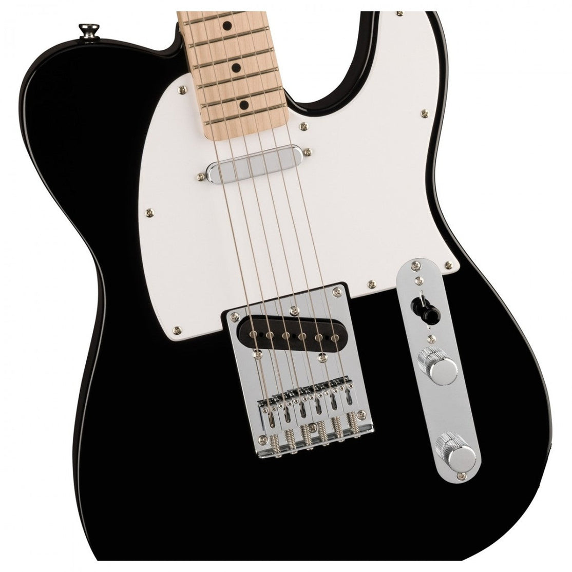 Đàn Guitar Điện Squier Sonic Telecaster, Black w/Maple Fingerboard-Mai Nguyên Music