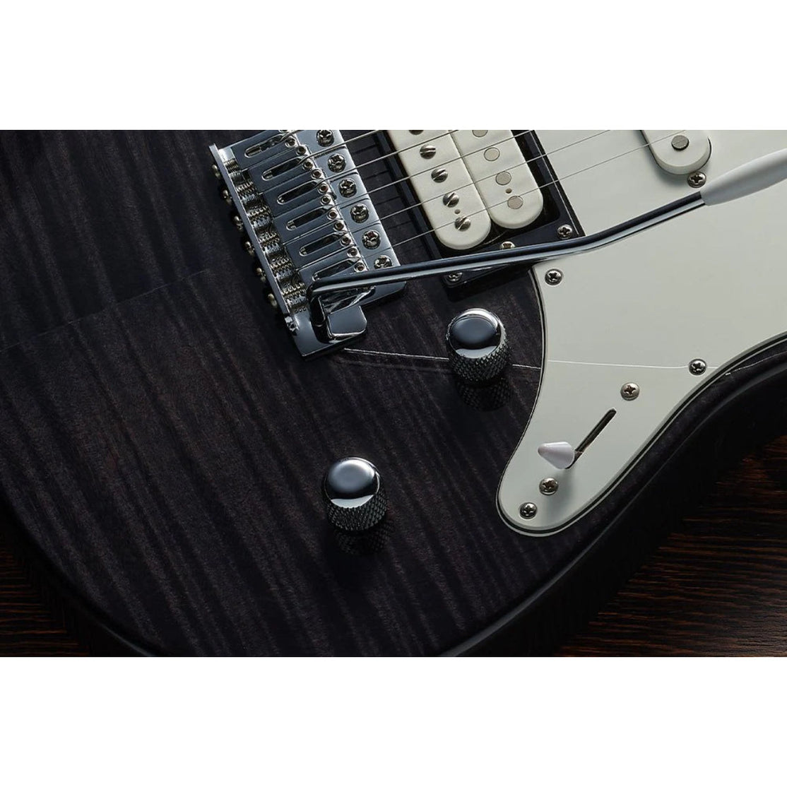 Đàn Guitar Điện Yamaha Pacifica PAC212VFM, Translucent Black-Mai Nguyên Music