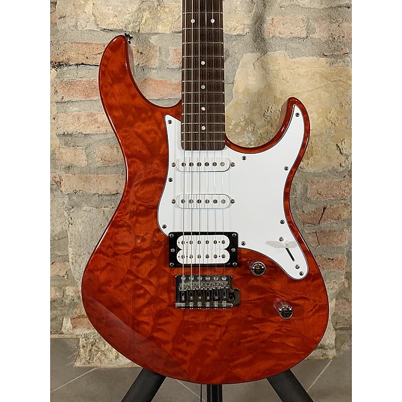 Đàn Guitar Điện Yamaha Pacifica PAC212VQM, Caramel Brown-Mai Nguyên Music