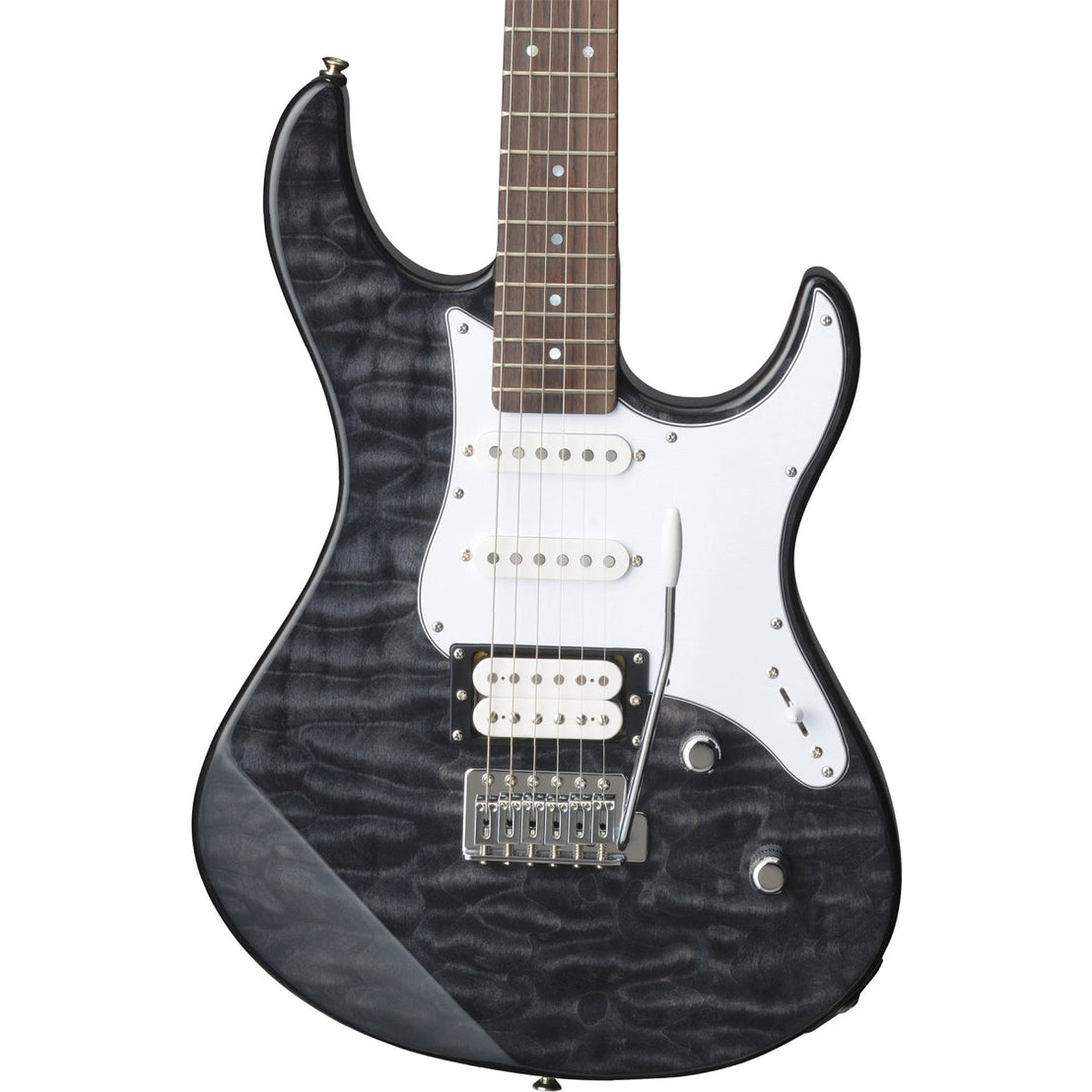Đàn Guitar Điện Yamaha Pacifica PAC212VQM, Translucent Black-Mai Nguyên Music