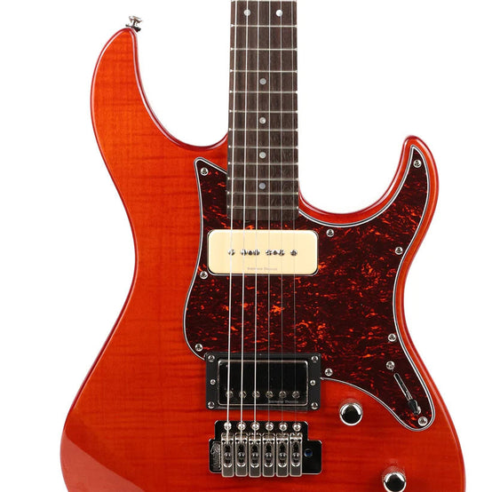 Đàn Guitar Điện Yamaha Pacifica PAC611VFM, Caramel Brown-Mai Nguyên Music